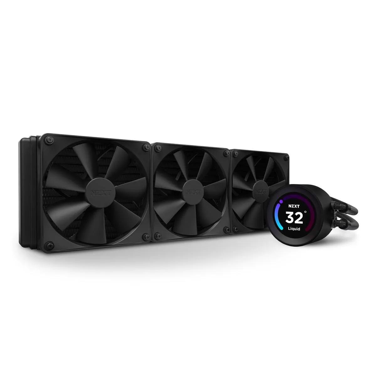 NZXT Kraken Elite RL-KN36E-B1 - 360mm Koelsysteem - 3x 12cm Ventilatoren - Zwart