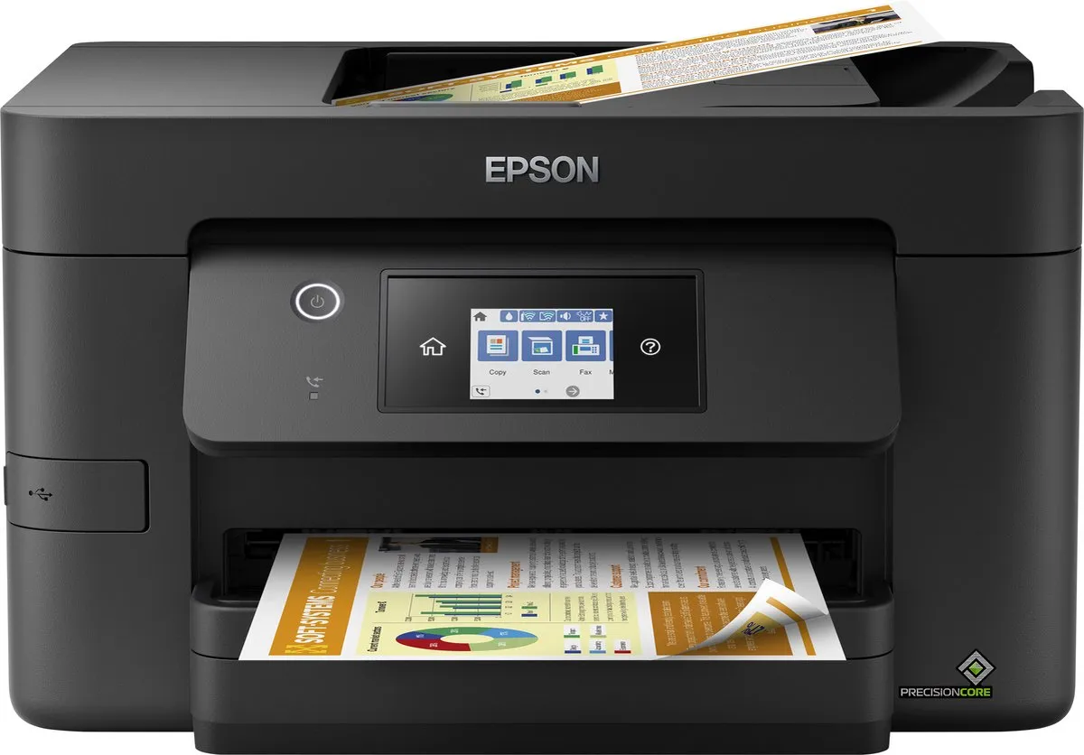 Epson WorkForce Pro WF-3825DWF All-in-One Printer - 25 ppm - Zwart