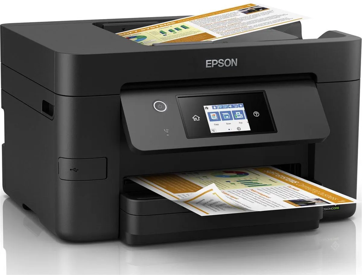 Epson WorkForce Pro WF-3825DWF All-in-One Printer - 25 ppm - Zwart