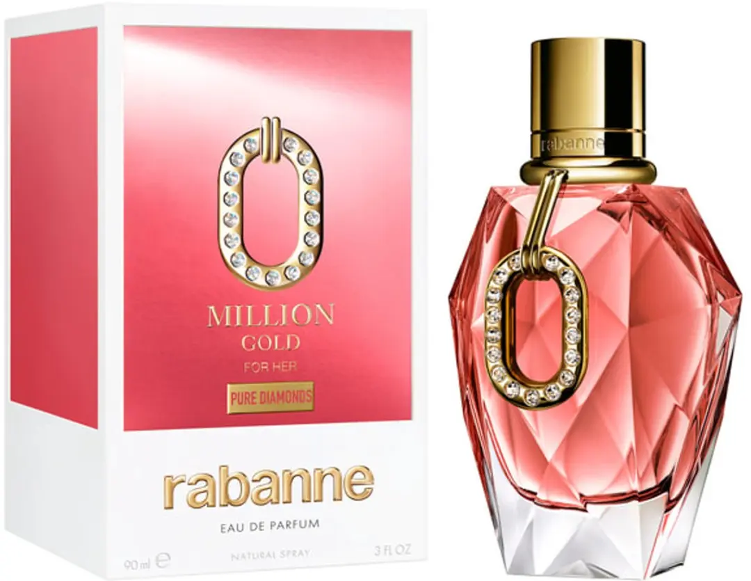 Paco Rabanne Million Gold For Her Pure Diamonds Eau de Parfum 90ml