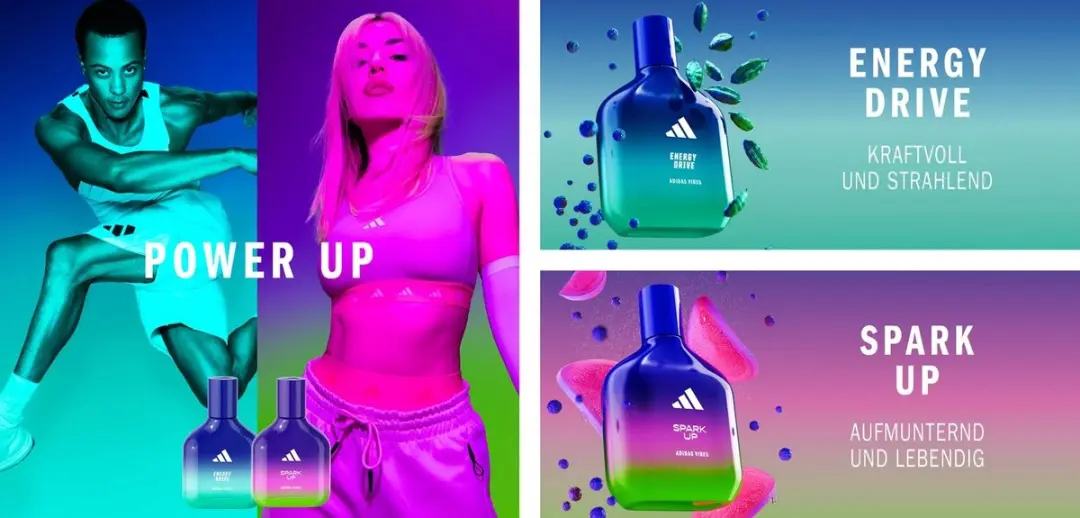 adidas Energy Vibes Cadeauset - 2x100ml