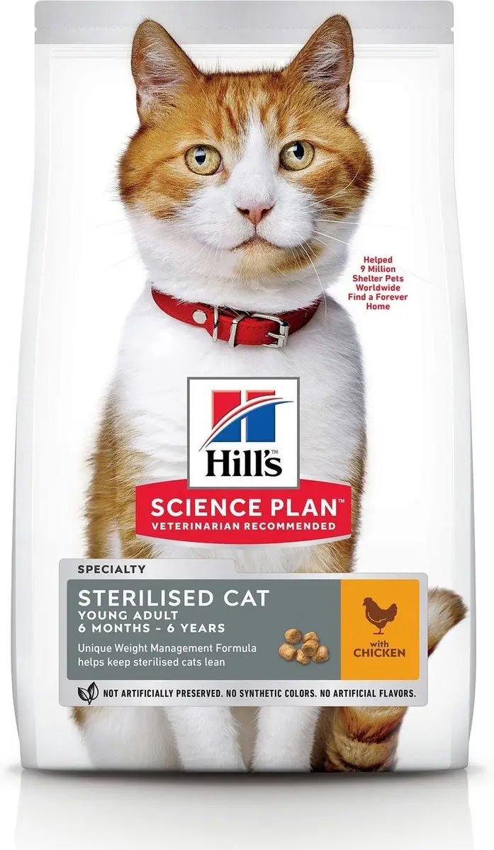Hill's Feline Sterilised Cat Young Adult Kip
