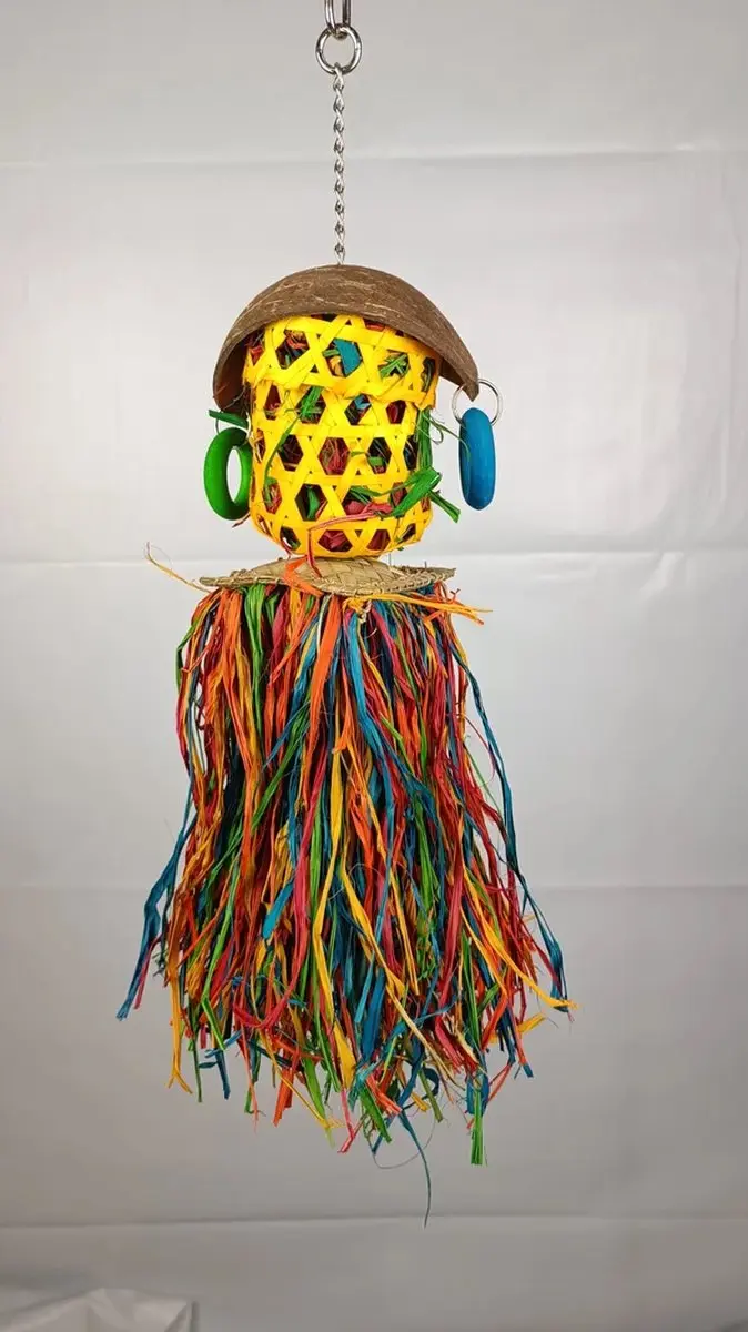 Parrots Toys Deluxe Hulla Girl