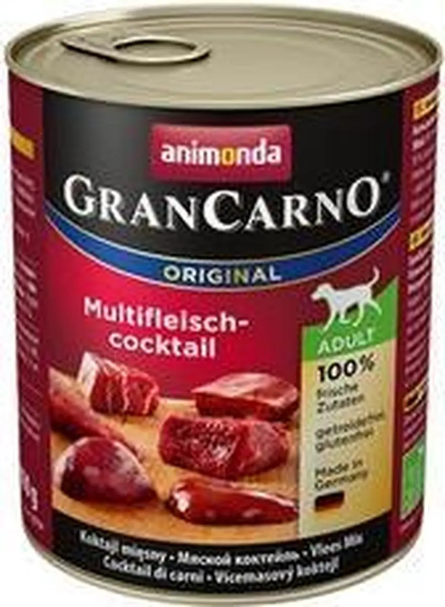 Animonda GranCarno Original Adult Vleesmix - 6x800g - afbeelding 2 van 3