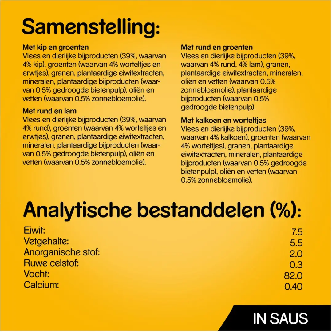 Pedigree Selection Hondenbrokken - 12x100g