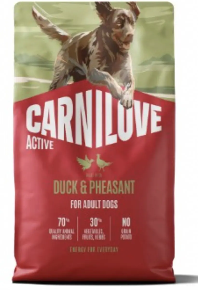 Carnilove Active Dog Adult Eend & Fazant 4kg