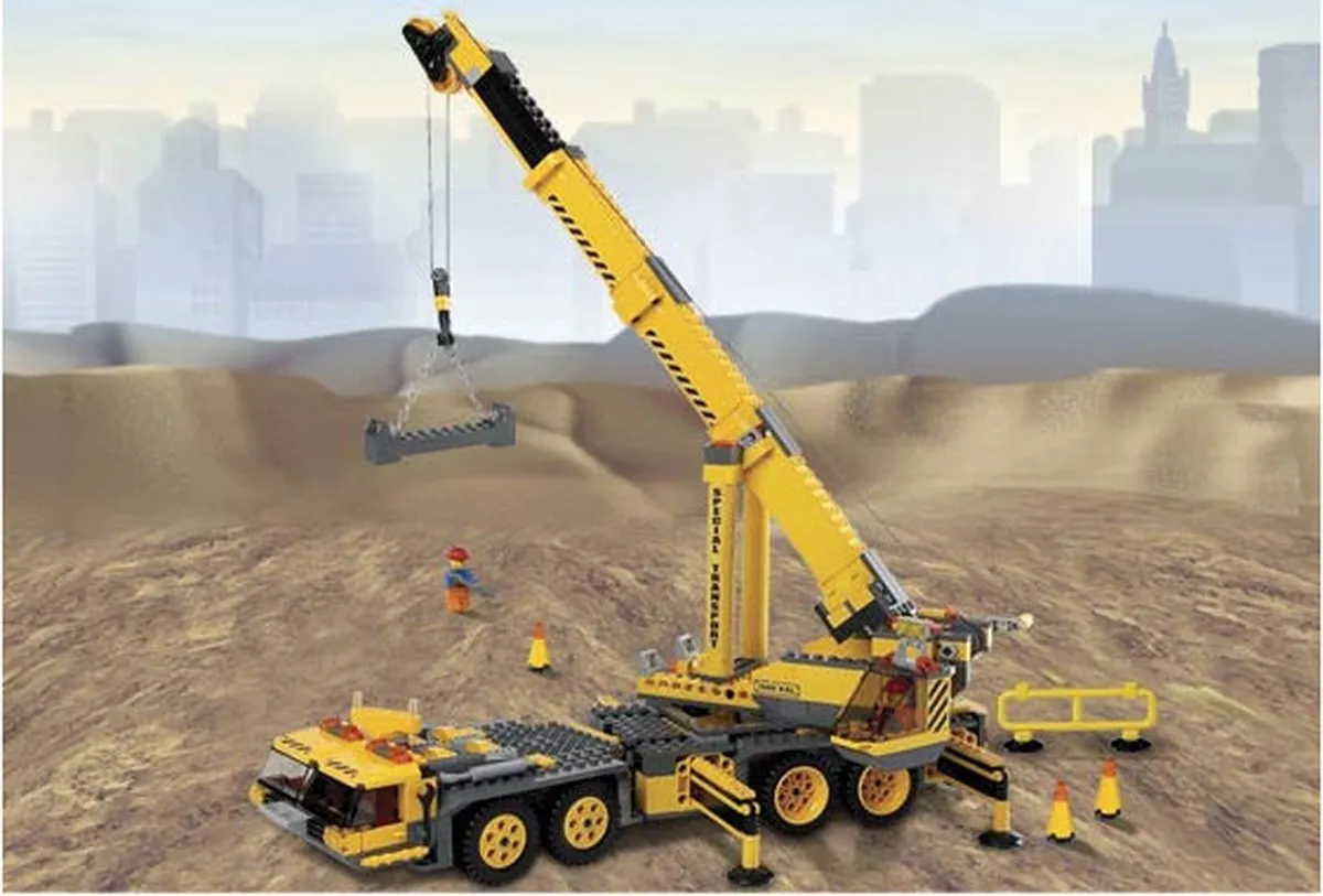 LEGO City XXL Mobiele Kraan 7249 - 545 Stukken