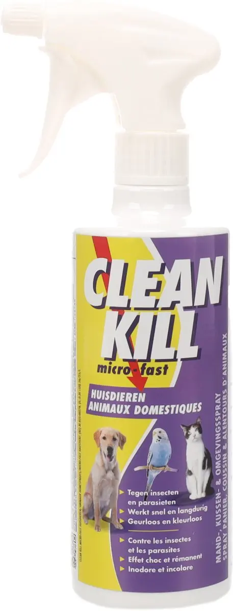 Flamingo Cleankill Microfast Vlooienspray 450ml