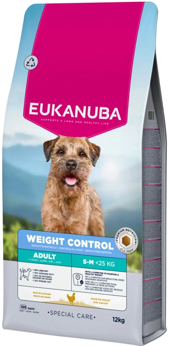 Eukanuba Special Care Adult Small/Medium Weight Control - 12kg