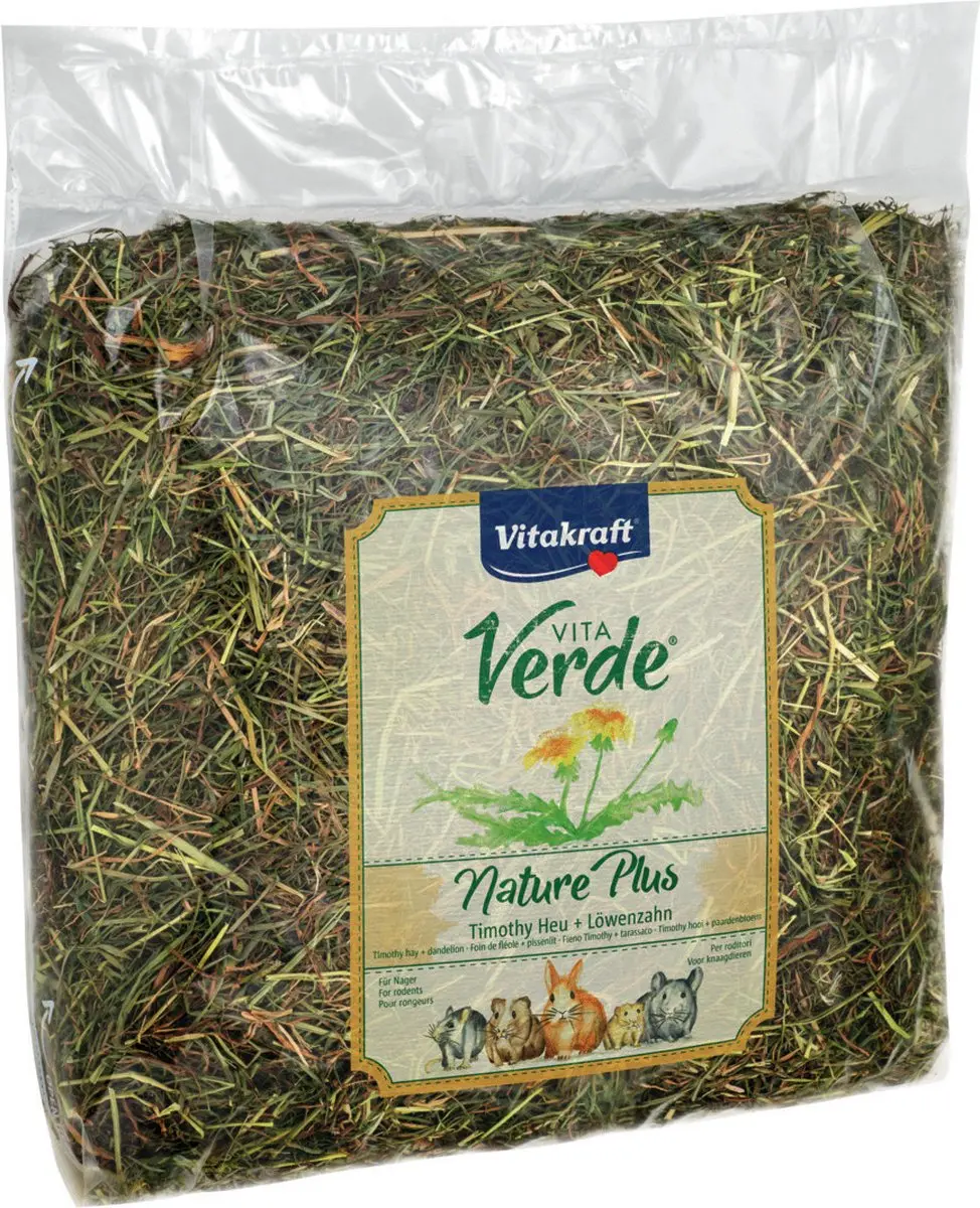 Vitakraft Vita Verde Hooi met Paardenbloem 500g