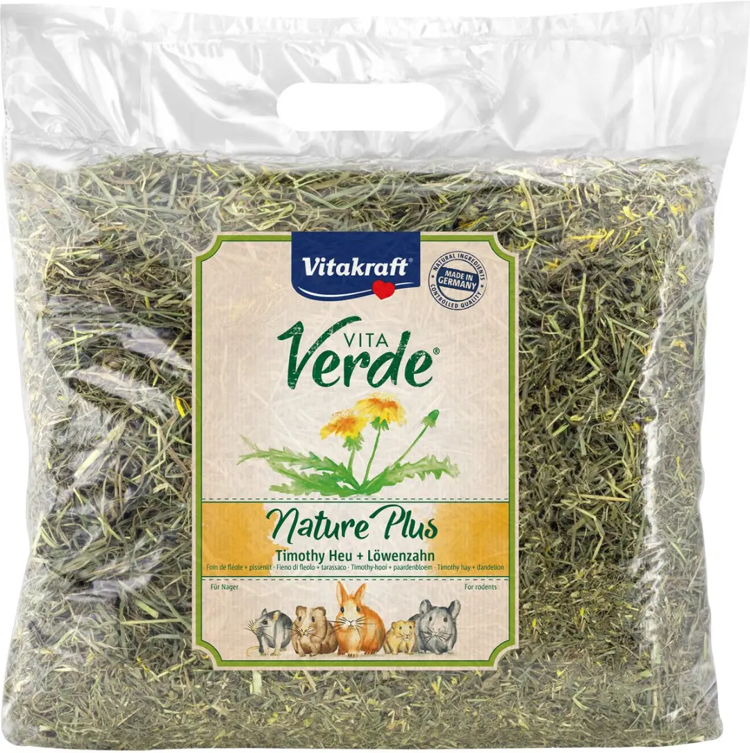 Vitakraft Vita Verde Hooi met Paardenbloem 500g