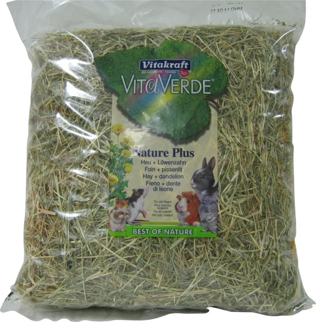 Vitakraft Vita Verde Hooi met Paardenbloem 500g