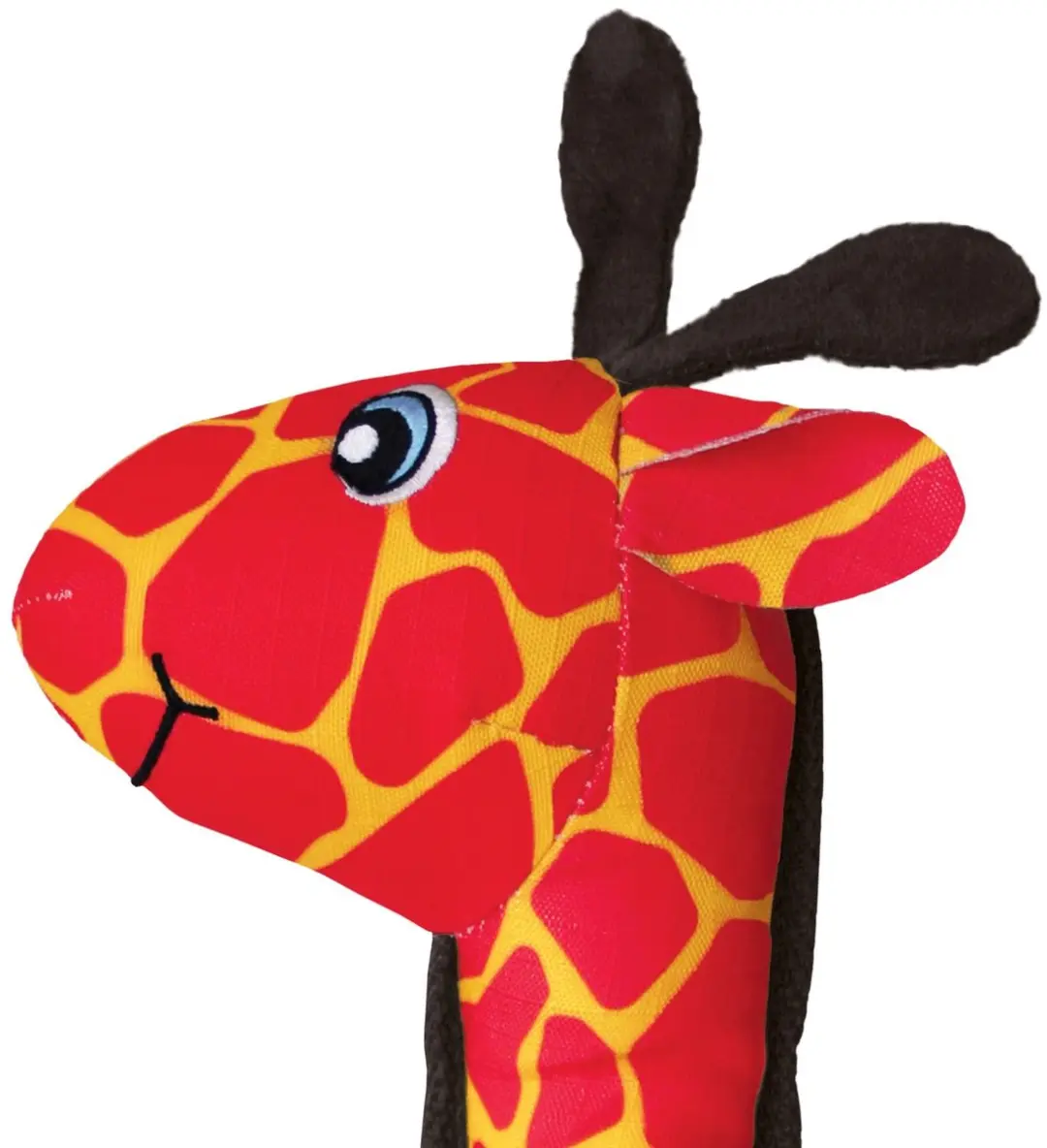 KONG Ballistic Giraffe Hondenspeelgoed M - Pink
