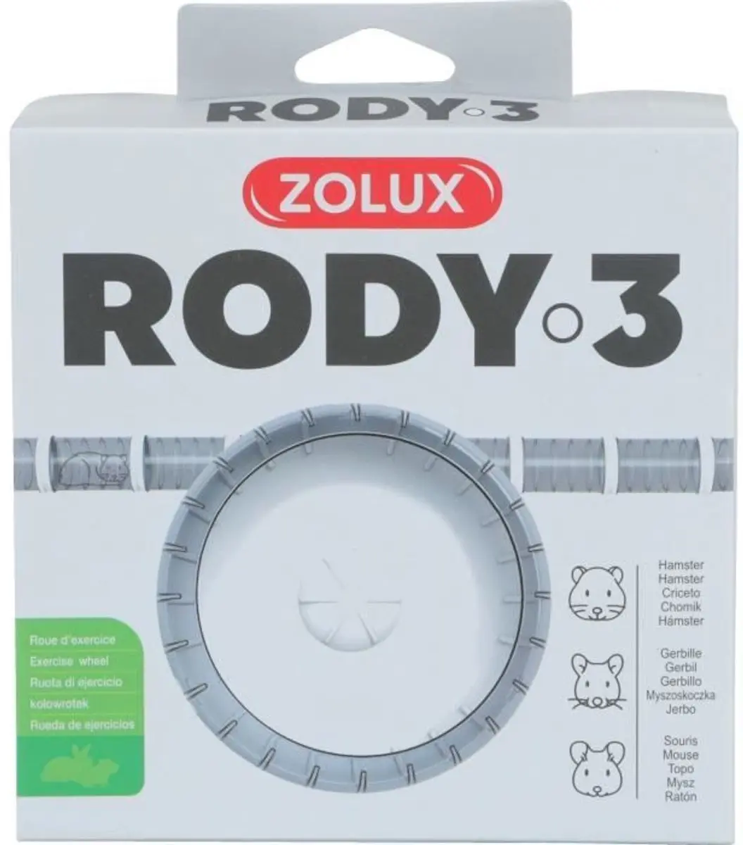 Zolux Stil Loopwiel Rodylounge Wit
