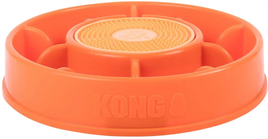 KONG Licks Mealtime Hondenspeelgoed - L - Oranje