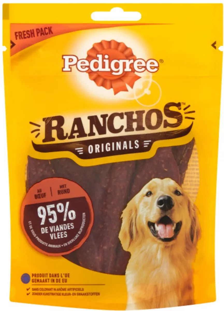 Pedigree Ranchos Rund Hondensnacks 70g