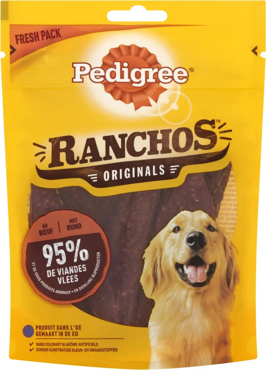 Pedigree Ranchos Rund Hondensnacks 70g