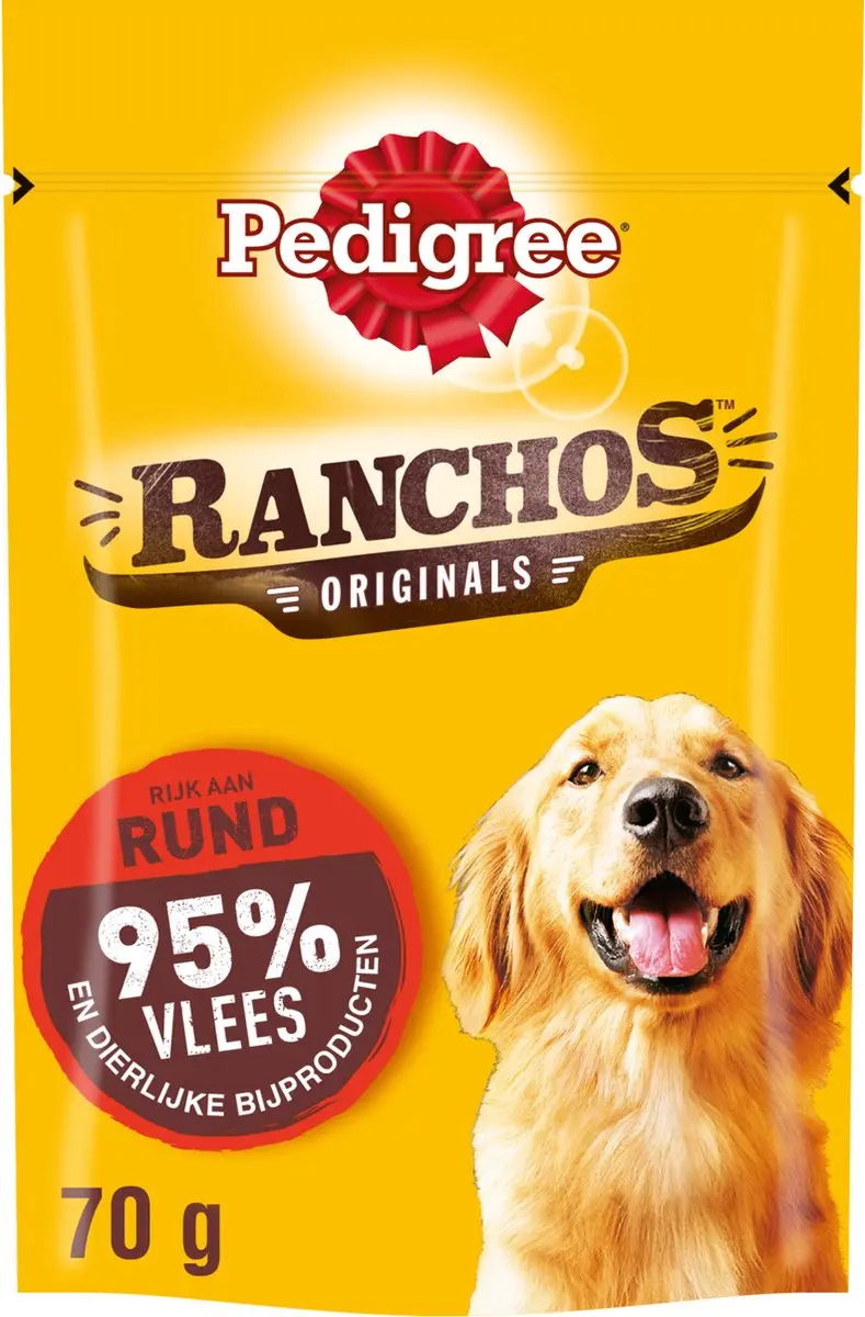 Pedigree Ranchos Rund Hondensnacks 70g