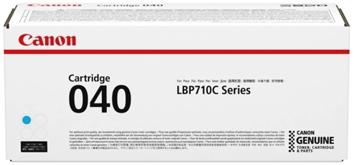 Canon 040H Toner Cyaan 0458C001 - 10.000 pagina's