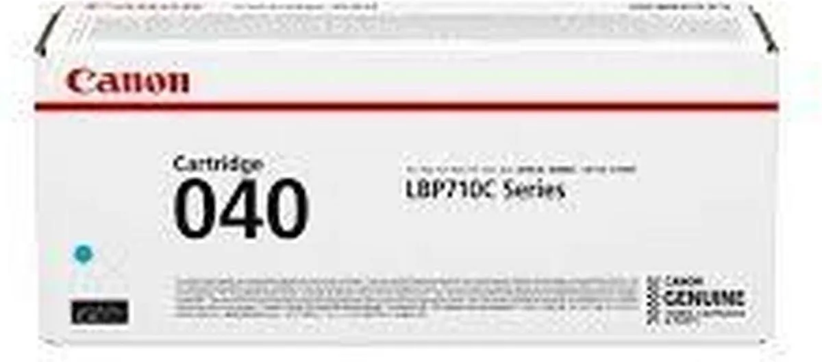Canon 040H Toner Cyaan 0458C001 - 10.000 pagina's