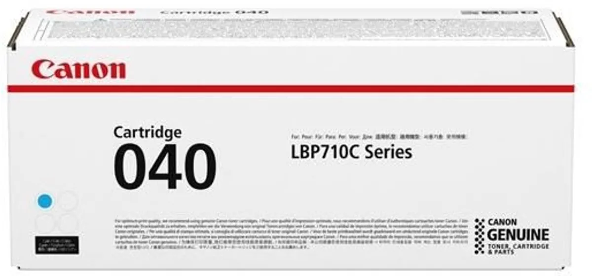 Canon 040H Toner Cyaan 0458C001 - 10.000 pagina's