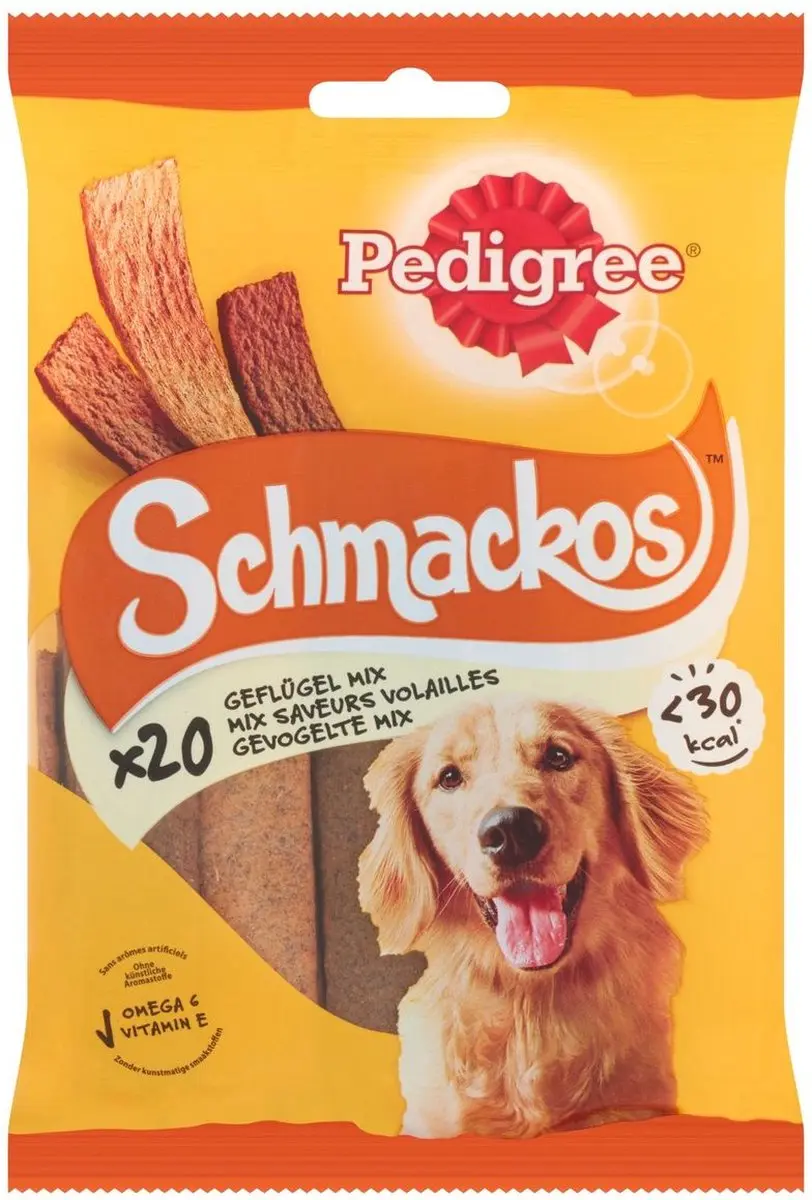 Pedigree Schmackos Gevogelte Hondensnacks 144g