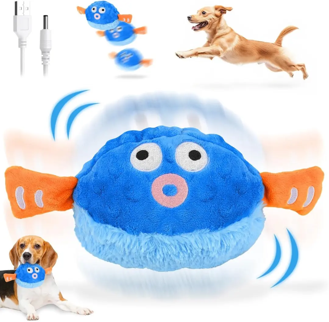 ECTEATOY Interactieve Pluche Bal Kogelvis