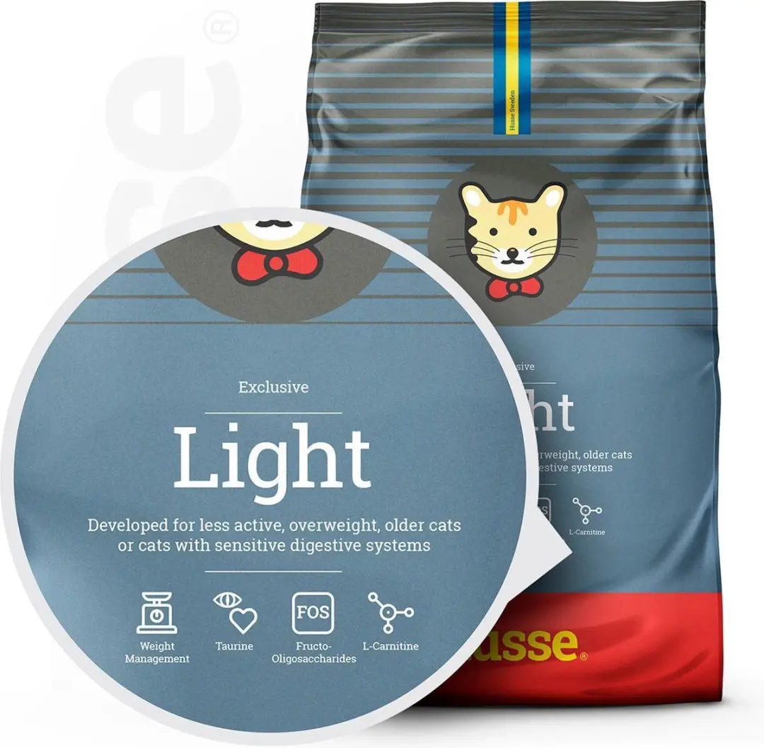 Husse Exclusive Light Sensitive Digestion Kattenbrokken 2x2kg