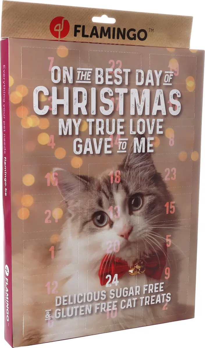 Flamingo Chick’n Snack Kerstkalender Katten