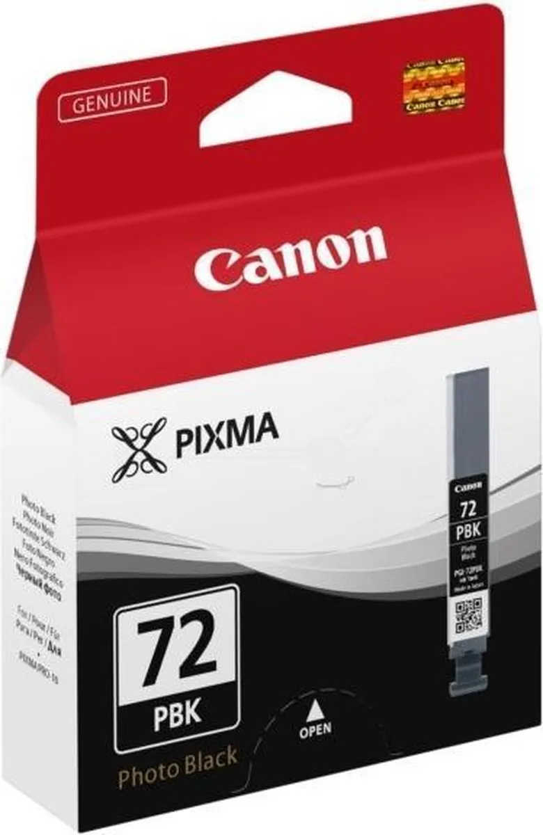 Canon PGI-72PBK Inktcartridge Foto Zwart - afbeelding 5 van 6