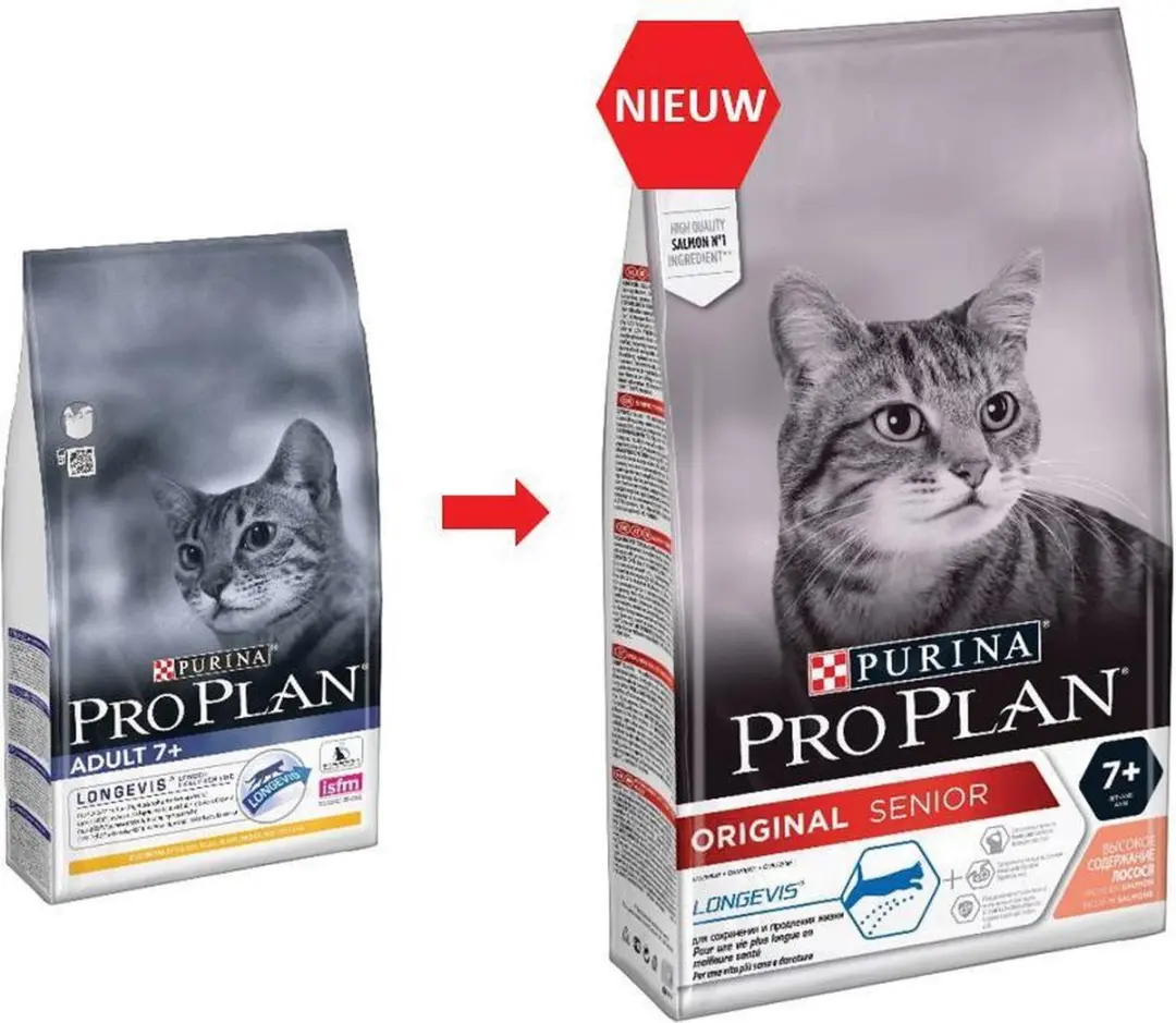 Pro Plan Adult 7+ Kattenvoer Kip 3kg