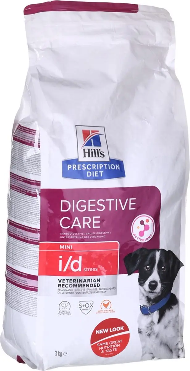 Hill's Prescription Diet i/d Stress Mini Hondenvoer 3kg