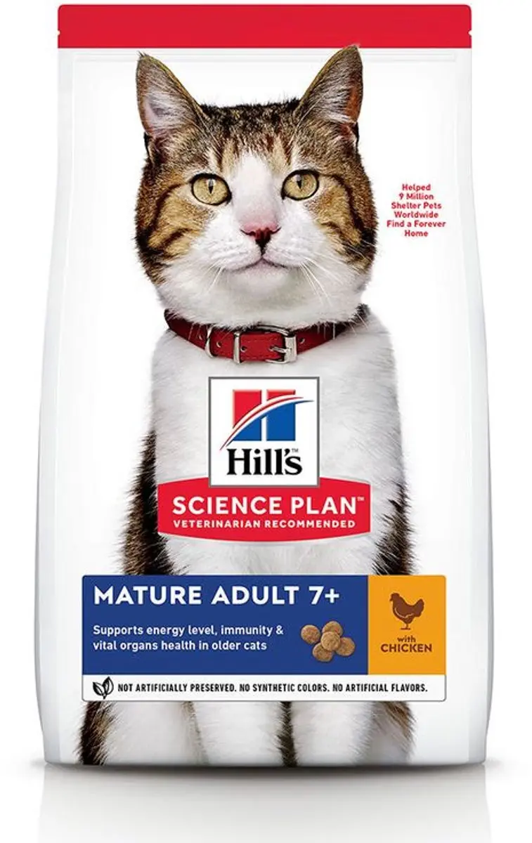 Hill's Science Plan Feline Active Longevity Mature Adult 7+ Kip 10kg