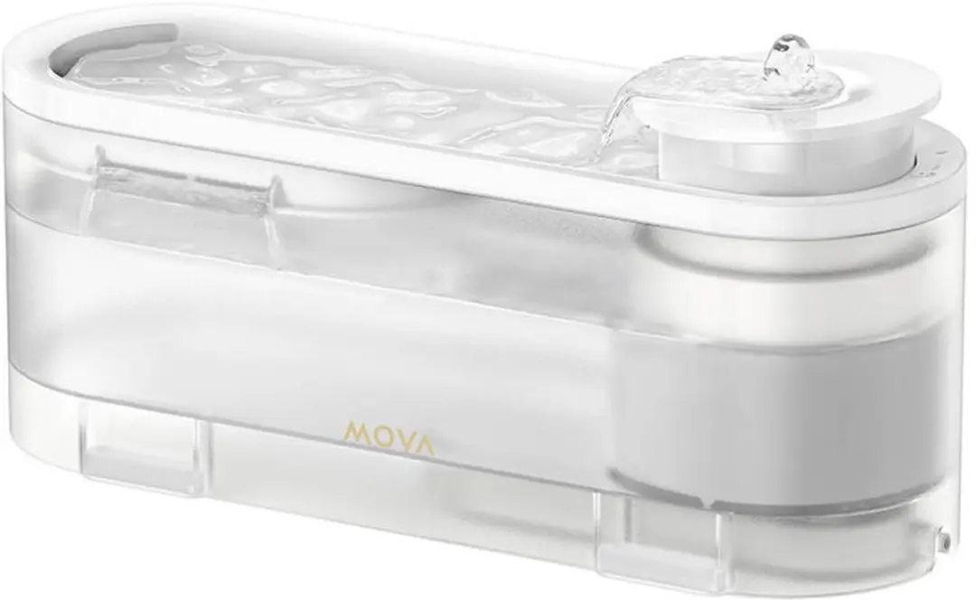 Mova WF10 Pro Fontein voor Honden en Katten - Transparant