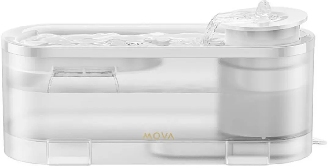Mova WF10 Pro Fontein voor Honden en Katten - Transparant