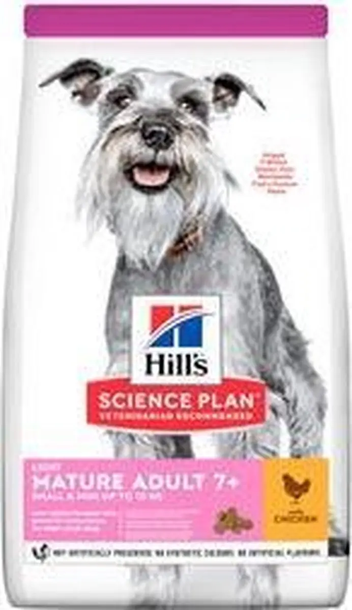Hill's Science Plan Canine Light Mini Mature Adult 7+ Kip