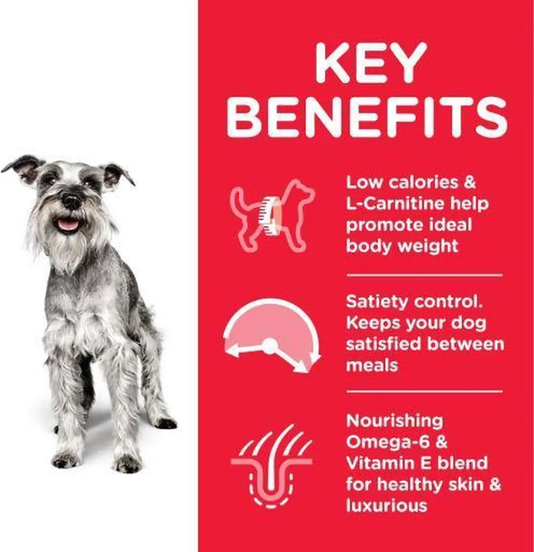 Hill's Science Plan Canine Light Mini Mature Adult 7+ Kip - 2,5 kg