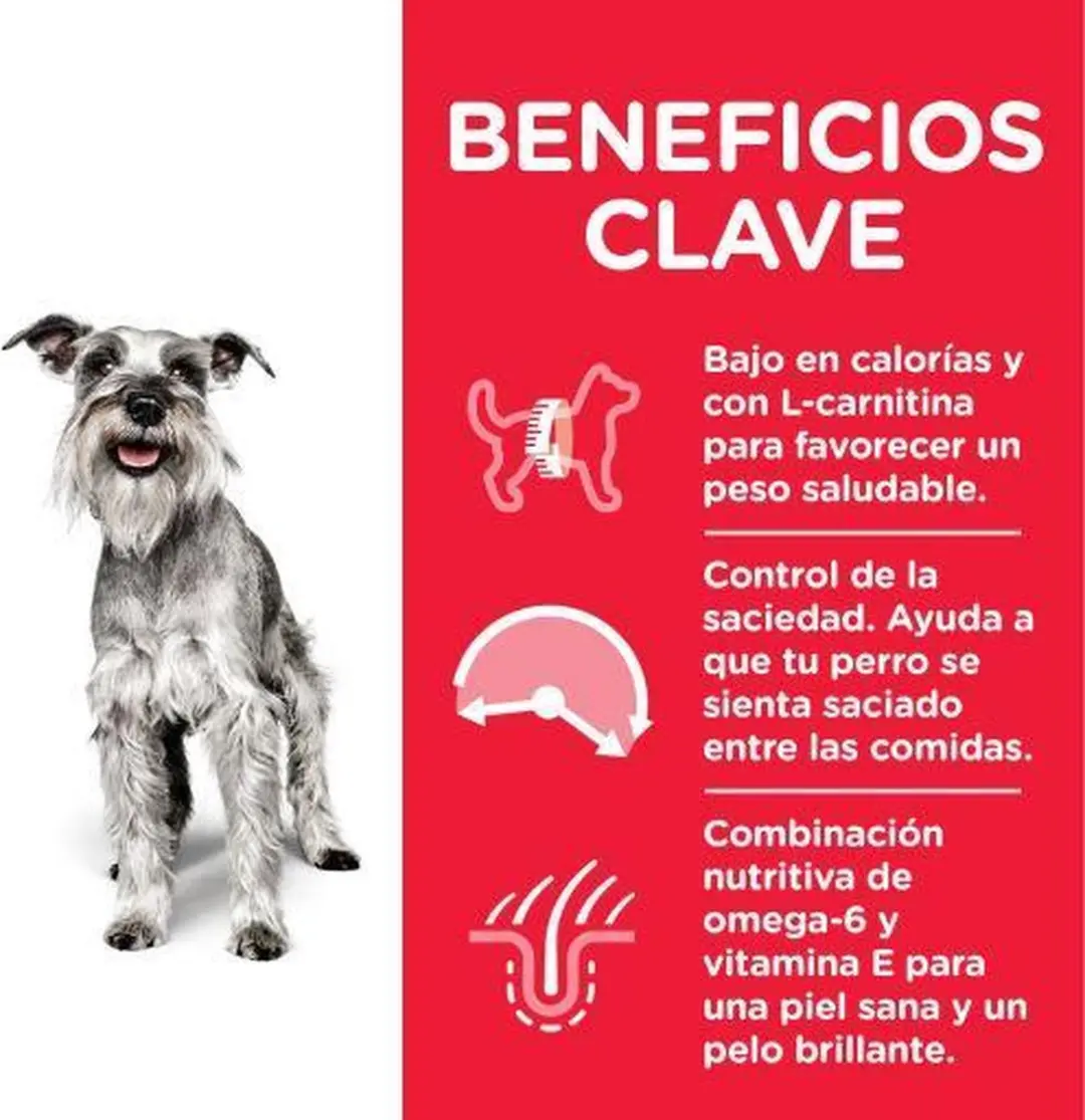 Hill's Science Plan Canine Light Mini Mature Adult 7+ Kip - 2,5 kg
