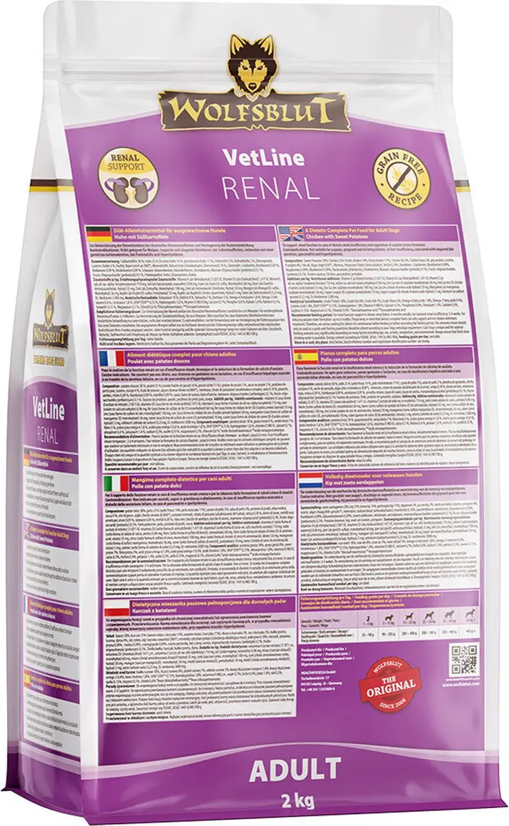 Wolfsblut VetLine Renal Voordeelverpakking - 8 kg