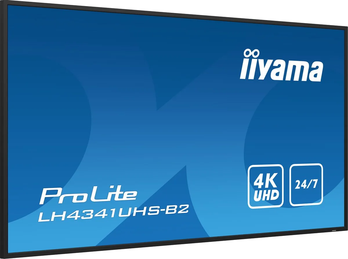 iiyama ProLite LH4341UHS-B2 43 Inch IPS 4K Scherm - 500 cd/m² - afbeelding 6 van 6
