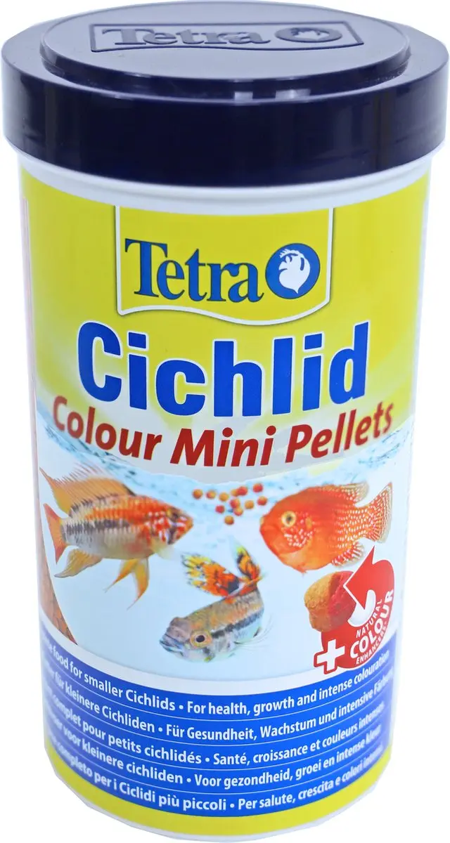 Tetra Cichlid Colour Mini Aquariumvoer 500ml