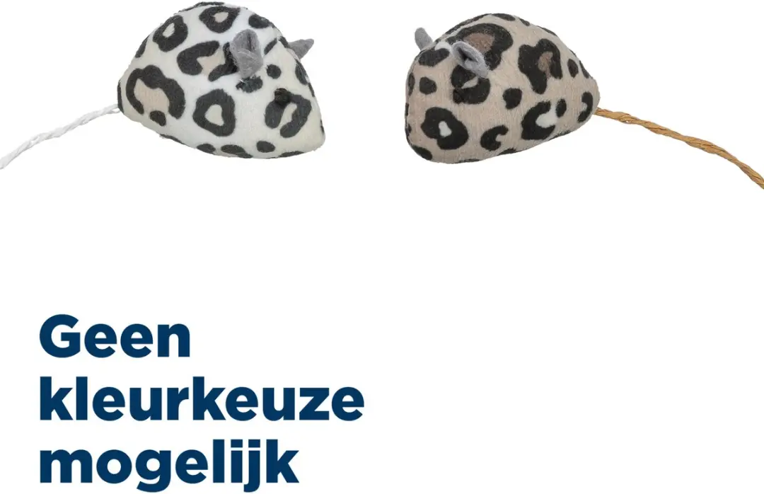 Trixie Pluche Muis Panterprint