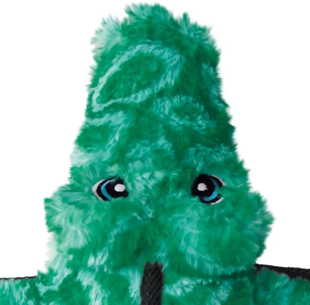 KONG Ballistic Alligator Hondenspeelgoed M/L - Groen