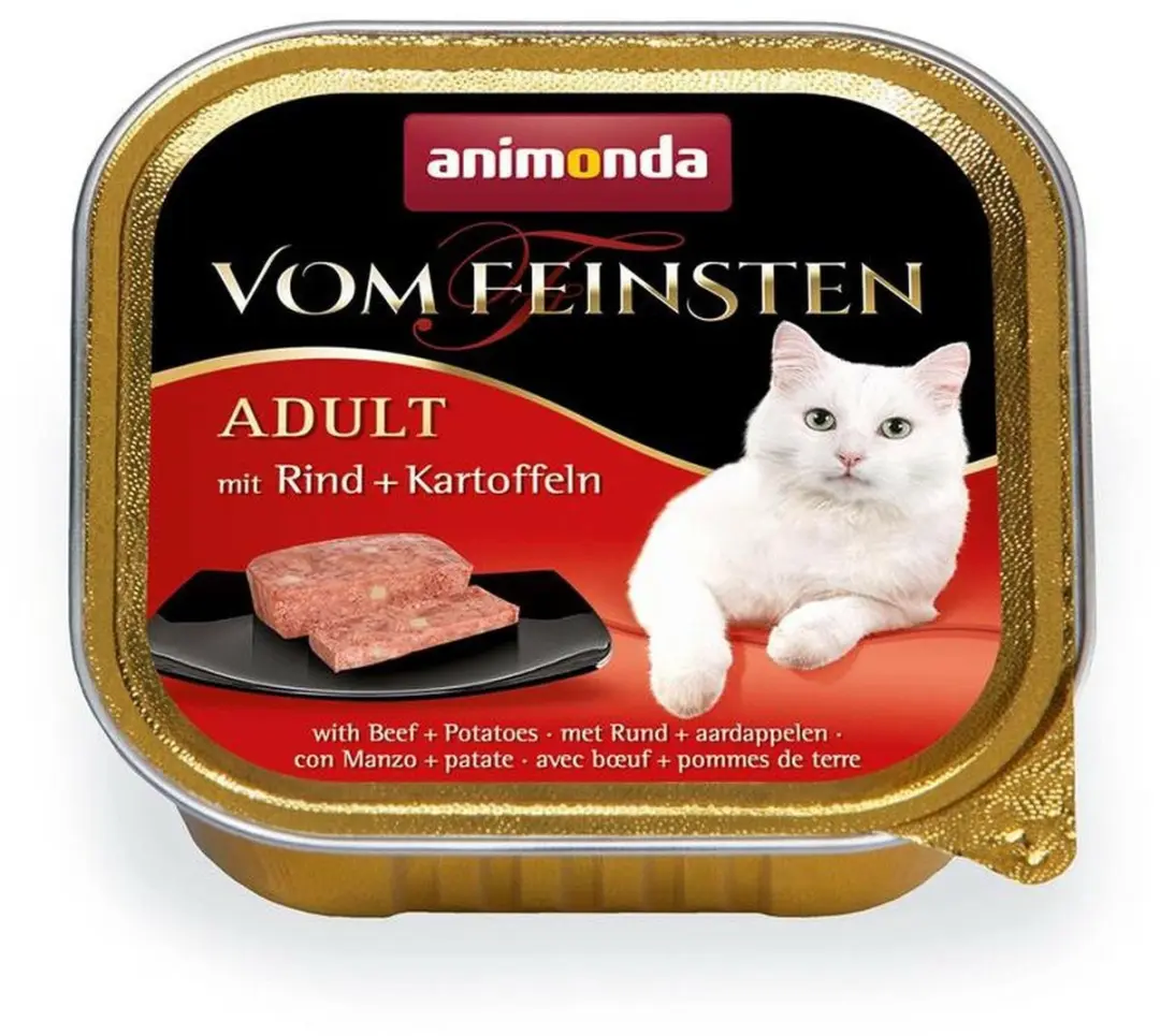 Animonda Vom Feinsten Cat Menu Rund + Aardappel - 32 Stuks