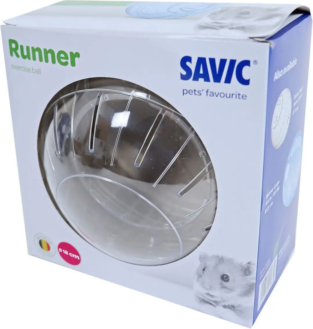 Savic Plastic Hamster Joggingbal - Blauw