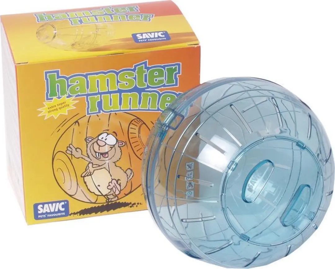 Savic Plastic Hamster Joggingbal - Blauw