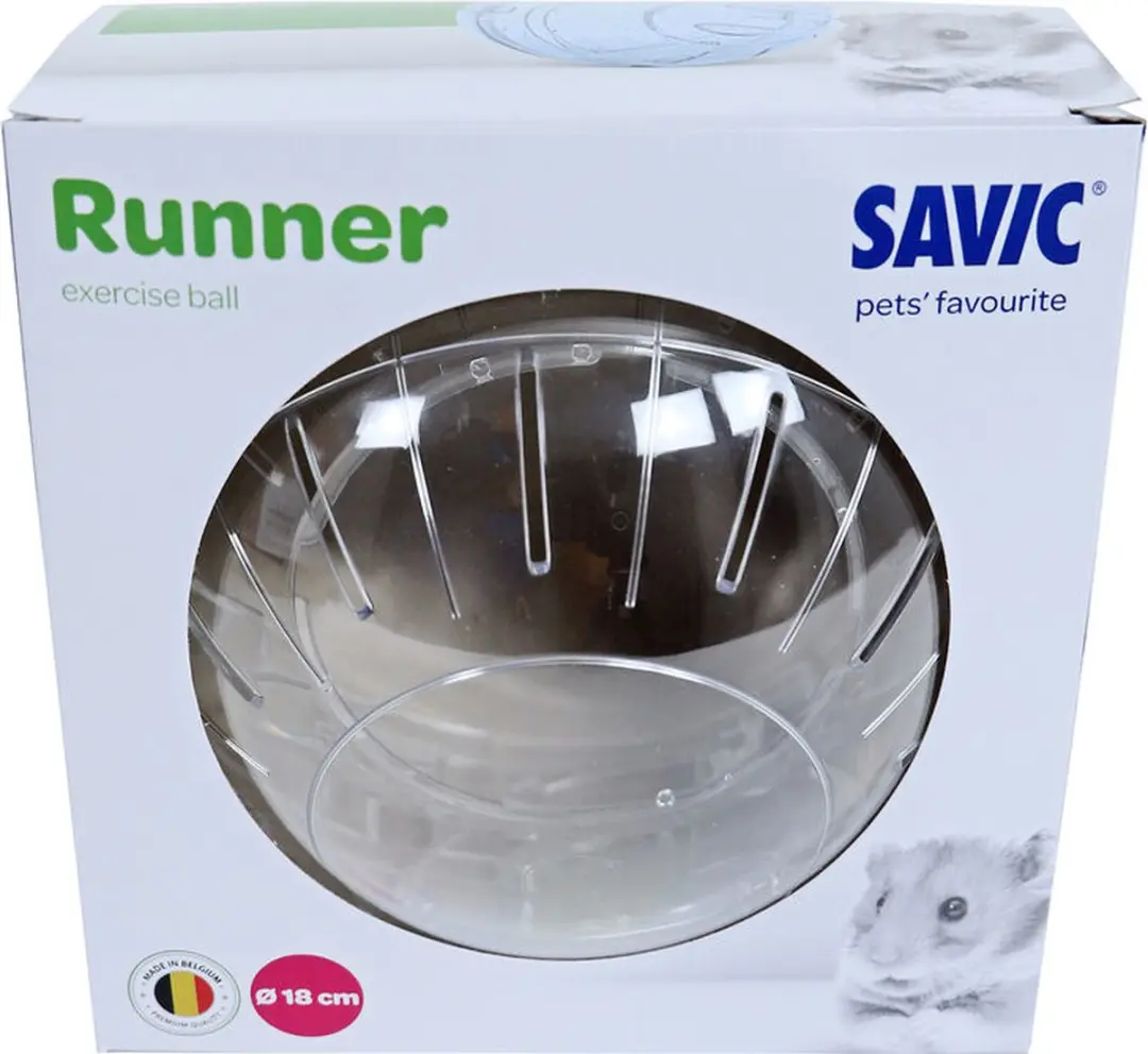 Savic Plastic Hamster Joggingbal - Blauw