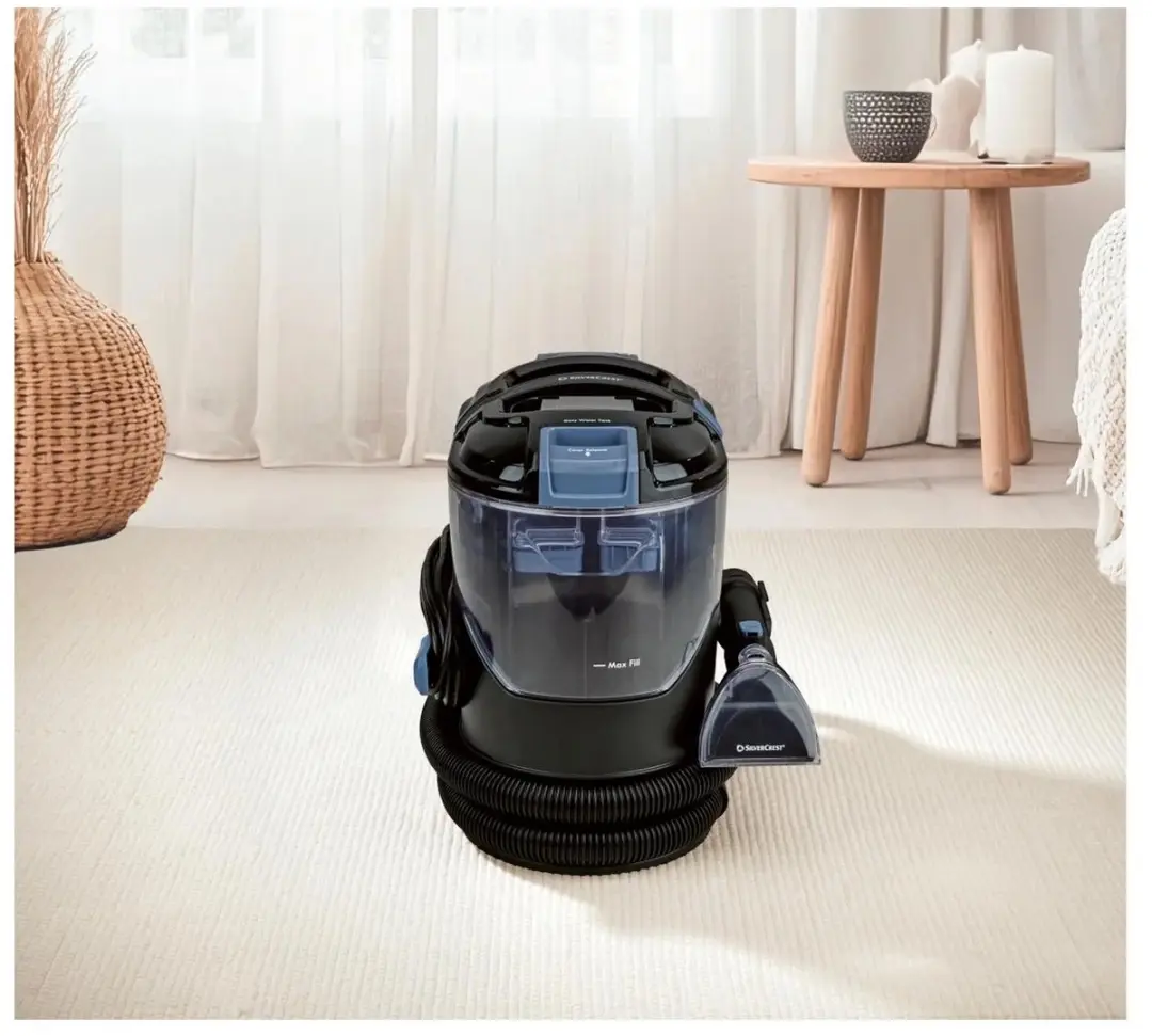 Silvercrest Tapijtreiniger 800W - Zwart
