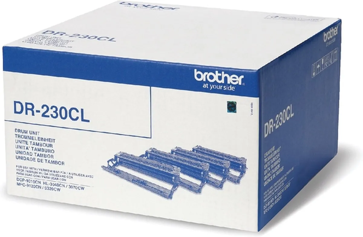 Brother DR-230CL Drumunit - 15.000 prints - Zwart/Cyaan/Magenta/Geel