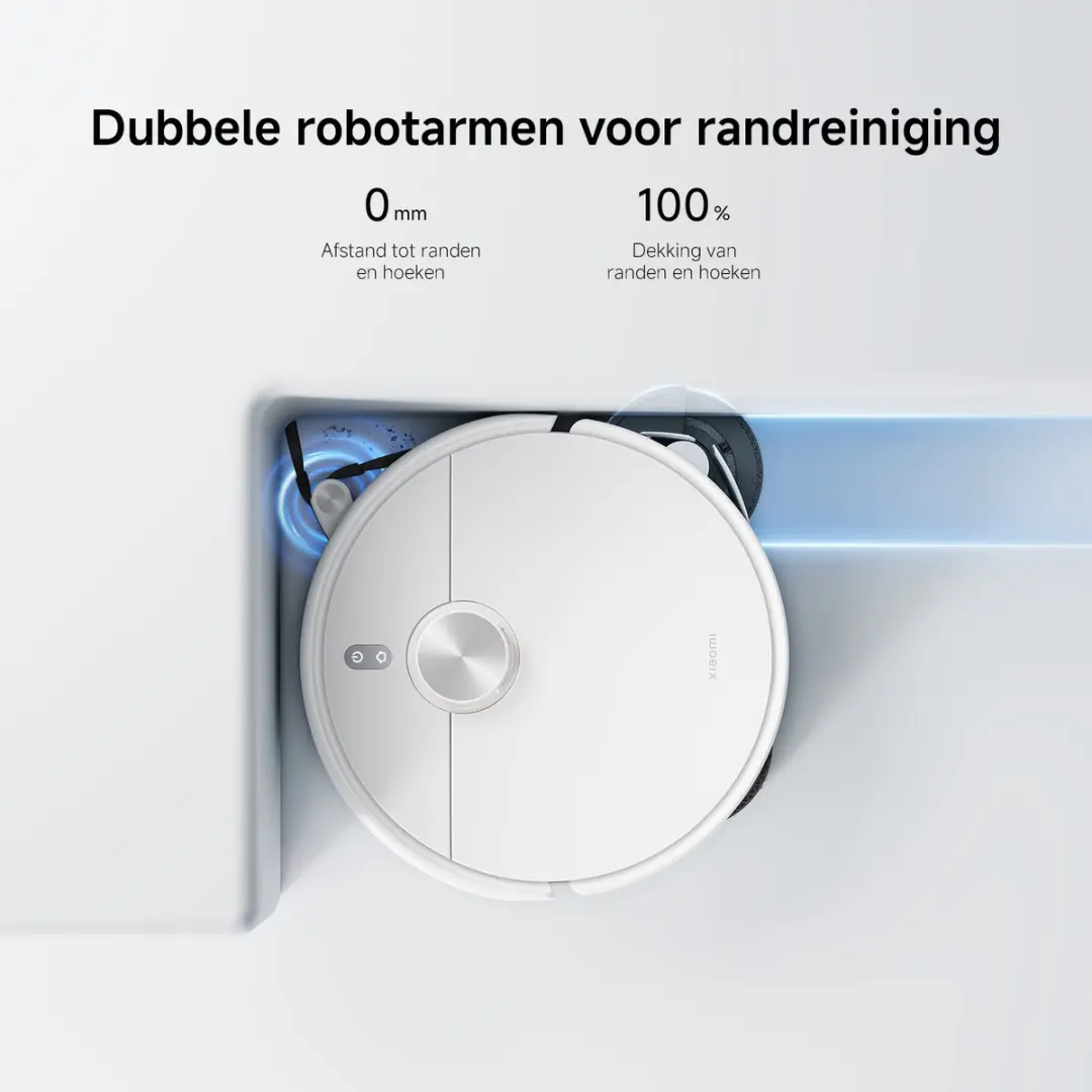 Xiaomi Robot Vacuum H50 Pro - Robotstofzuiger 10.000 AW - Wit/Lichtgrijs